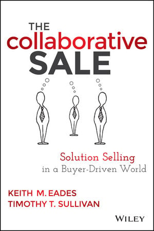 book cover for The Collaborative Sale, which I helped develop