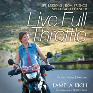 Cover of my book, "Live Full Throttle"