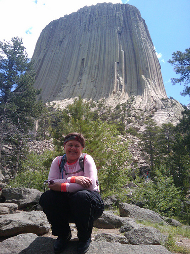 Me at Devil's Tower, WY