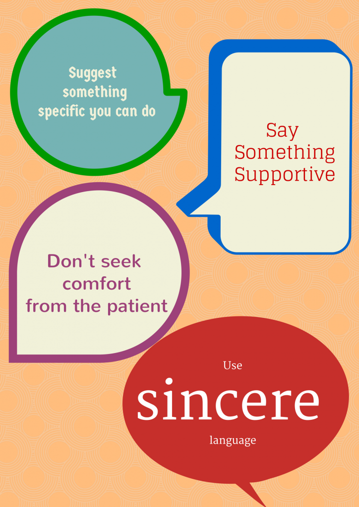 Say what? 8 things you shouldn't - or should - say to a cancer patient