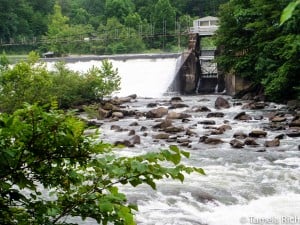 Ocoee River is dammed for electricity and recreation