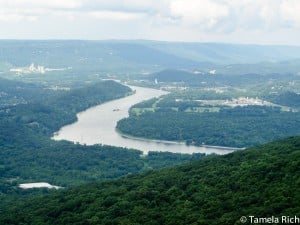 Here's the Tennessee River from Lookout Mountain