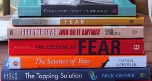 These are a few of the books I used to research my book on FEAR