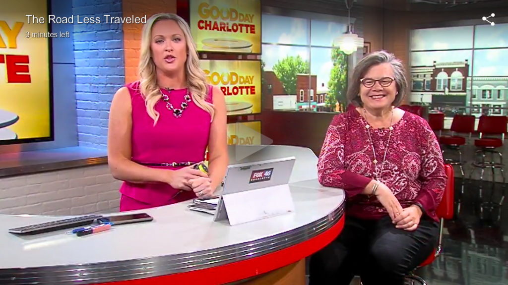 Tamela on Good Day Charlotte talking about fear and anxiety