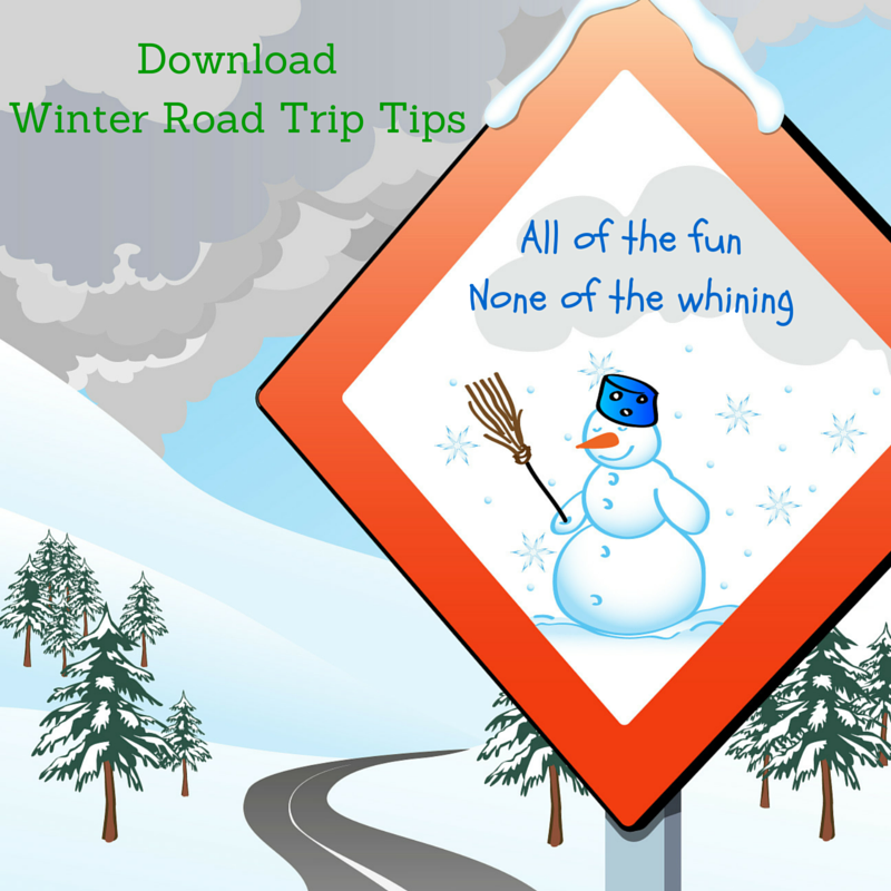 How to Entertain Kids on a Winter Road Trip