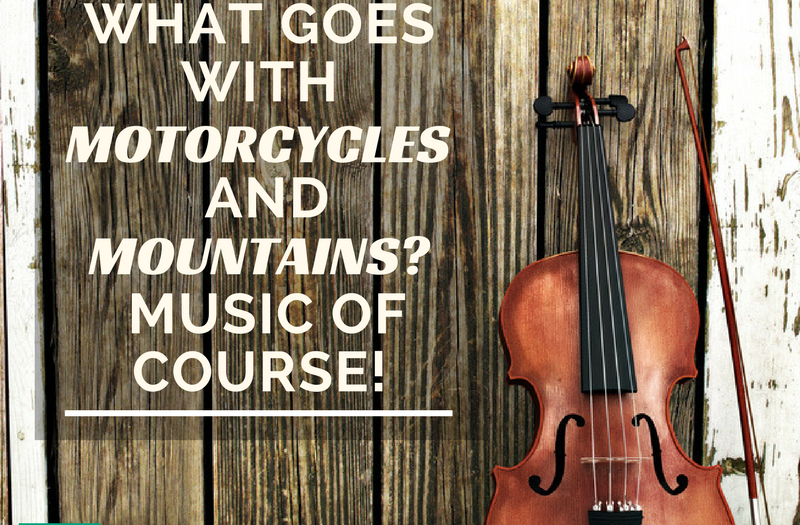 In addition to the best motorcycle roads in Appalachia, my guests will enjoy two bluegrass concerts