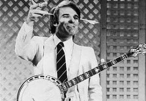 The closest I came to banjo music as a kid was Steve Martin on SNL