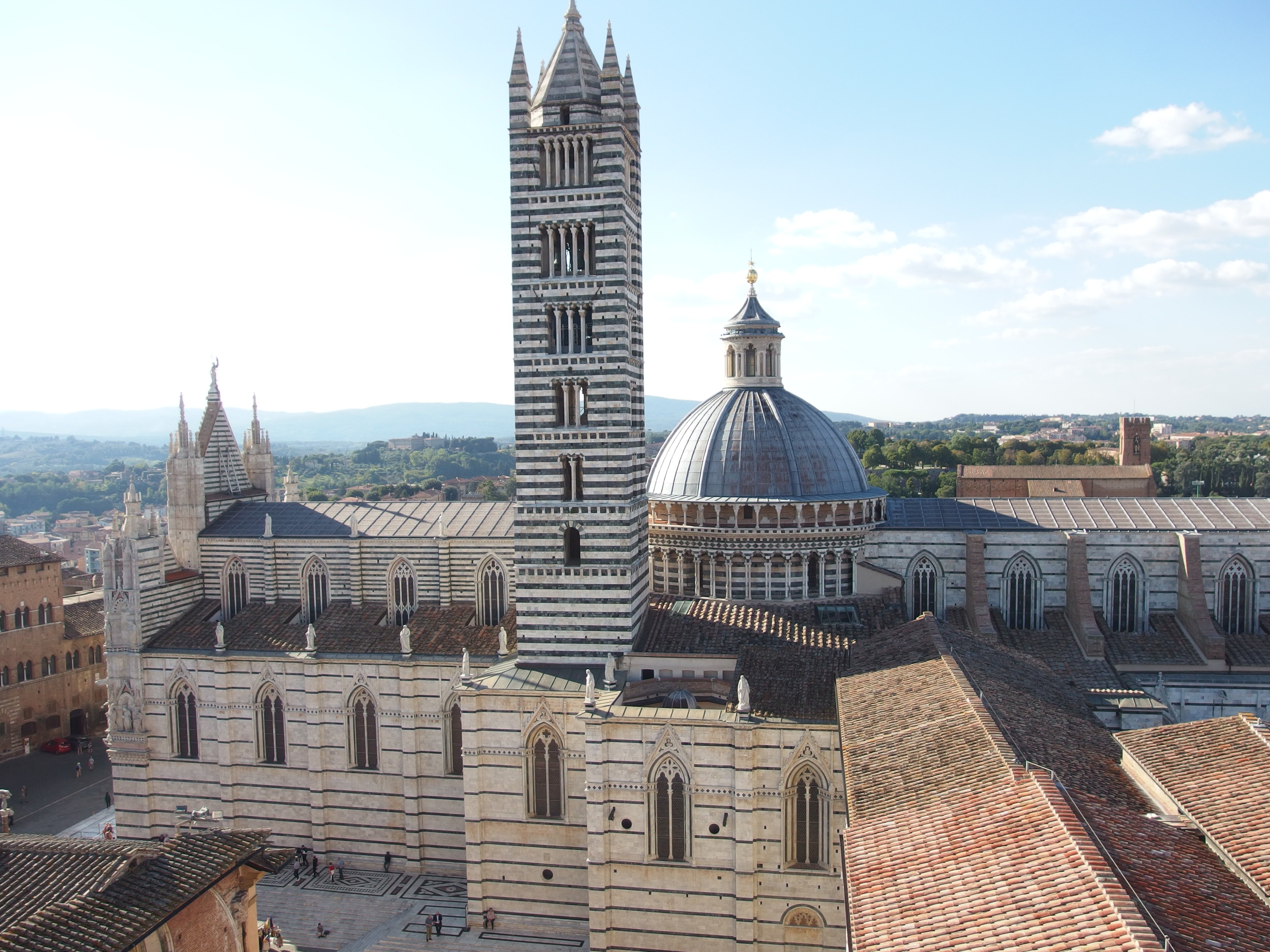 Siena's duomo campanile