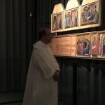 Priest in the duomo museum