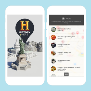 History Here mobile app