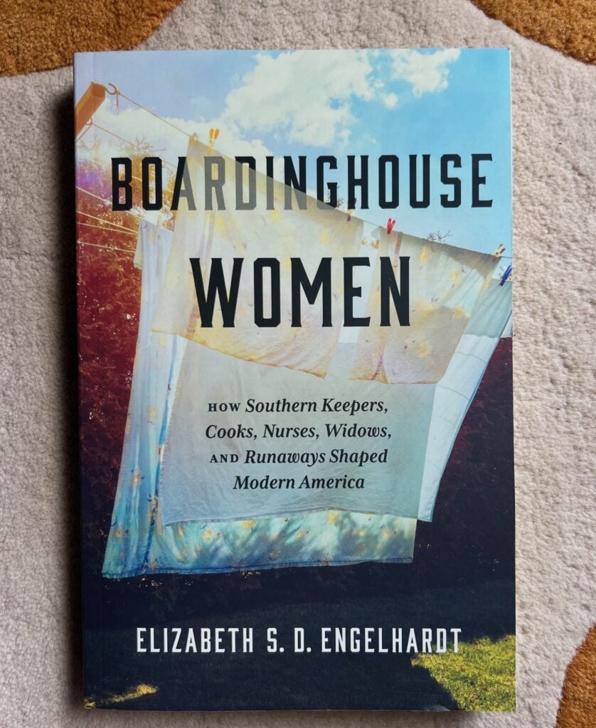 The book, "Boardinghouse Women"