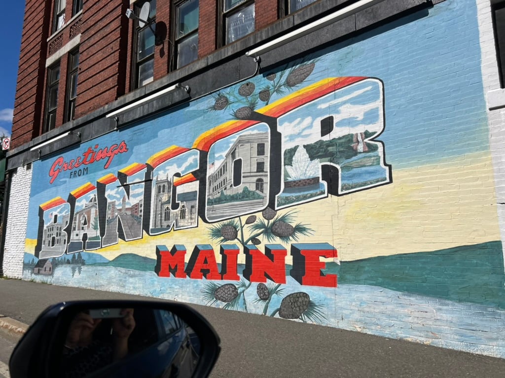 mural from Bangor Maine